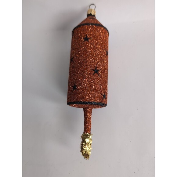 Patricia Breen Halloween Blastoff Rocket Black Cat Ornament Christmas RARE - Picture 3 of 5